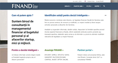 Desktop Screenshot of finand.ro