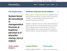Tablet Screenshot of finand.ro